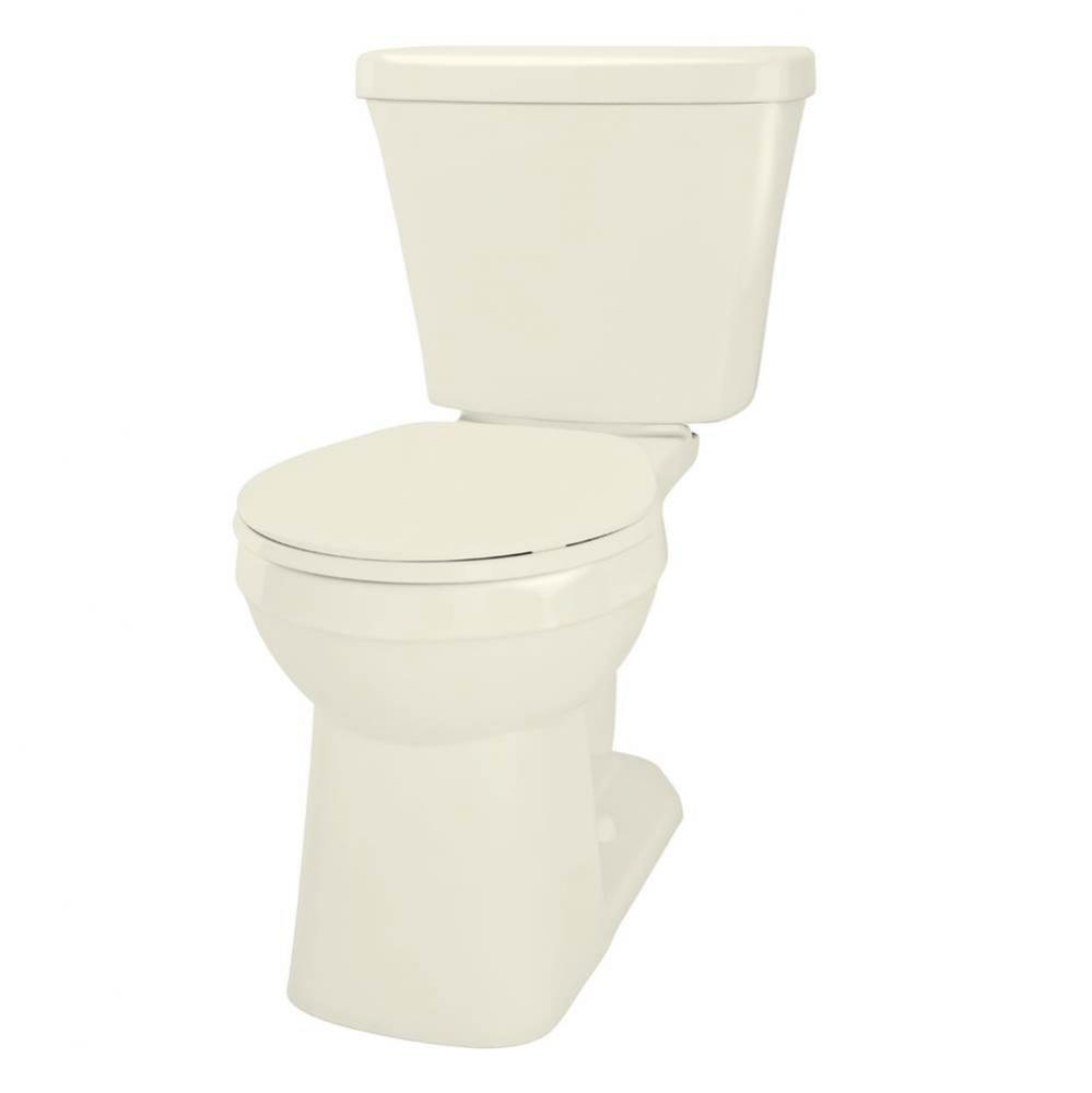 Elite 1.6gpf Simple CT ADA RF 10&apos;&apos; RI Combo: GAB2185209 Bowl w/ GAL2889509 Tank Biscuit