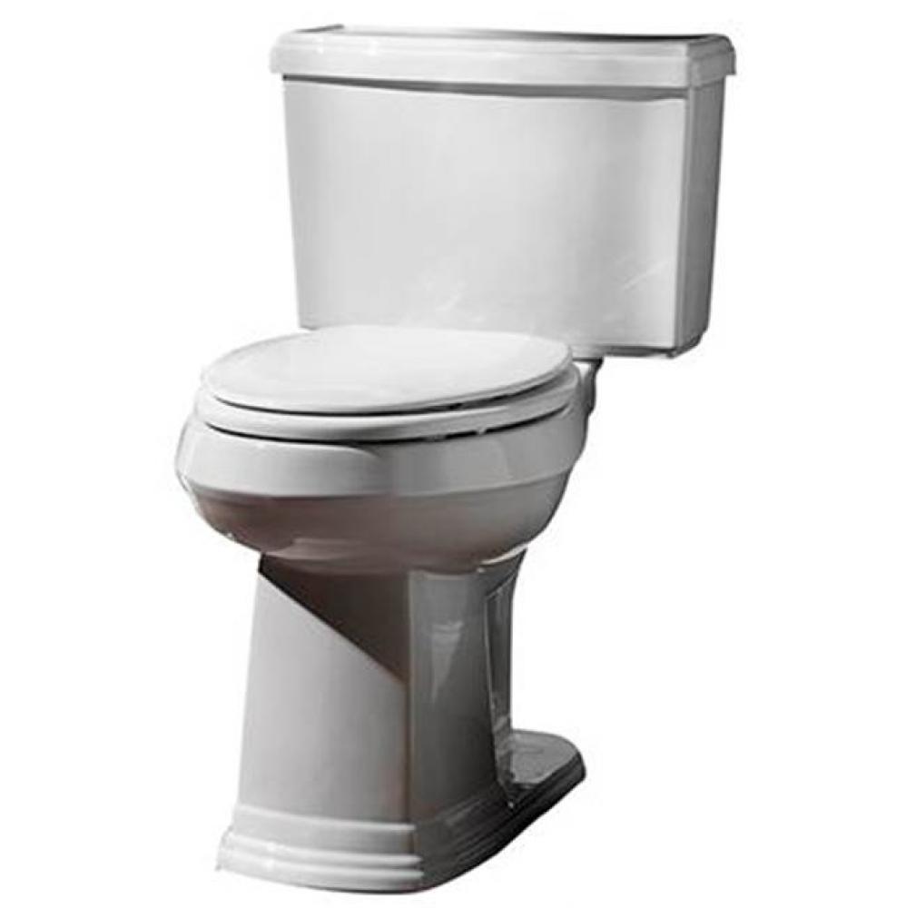 Logan Square 1.28gpf ADA EL 10&apos;&apos; RI Combo: GHE21538 Bowl w/ GHE28535 Tank White