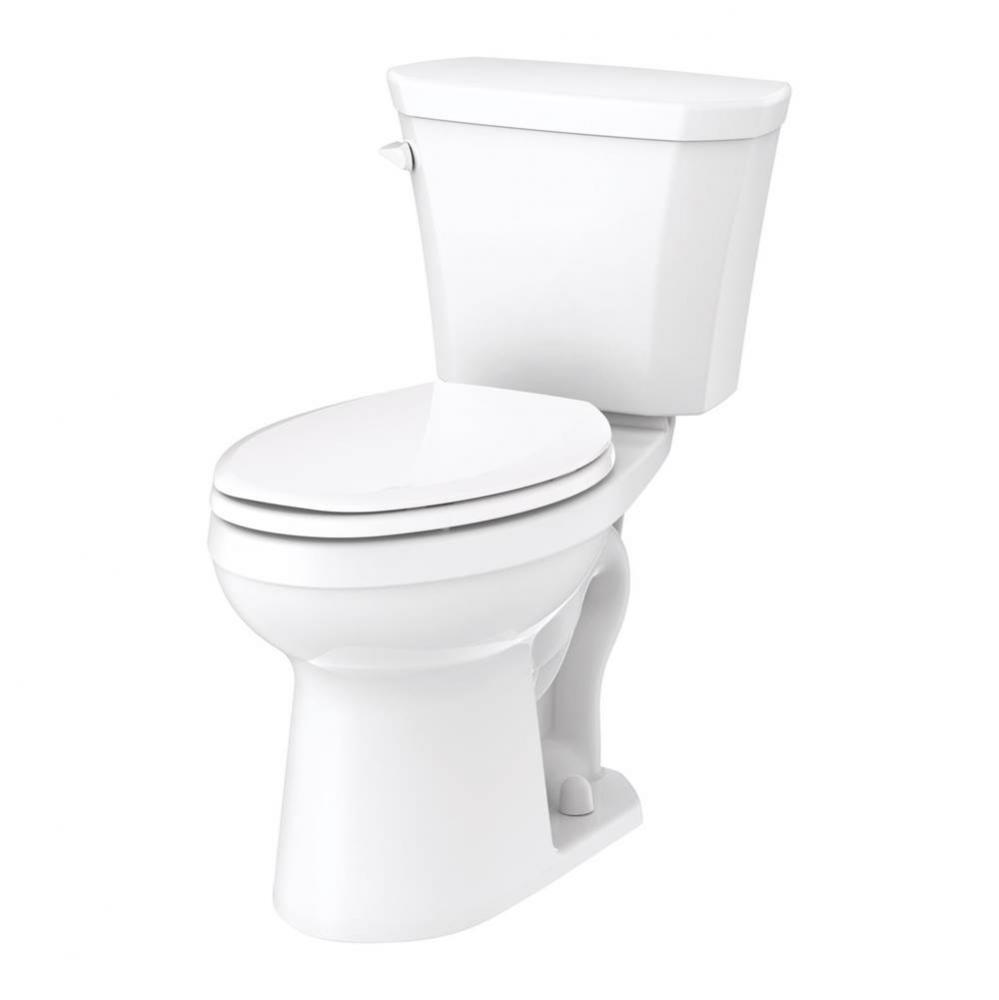 Viper 1.6gpf 12&apos;&apos; RI ADA EL Combo: GVP31528 Bowl w/ GVP38590 Tank White