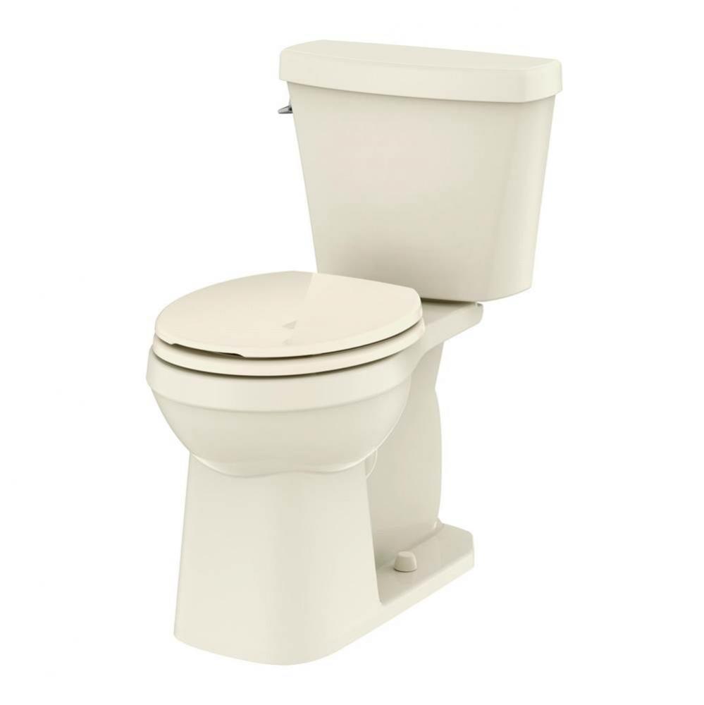 Elite 1.28gpf Simple CT ADA RF 10&apos;&apos; RI Combo: GAB2185209 Bowl w/ GAH2889509 Tank Biscuit