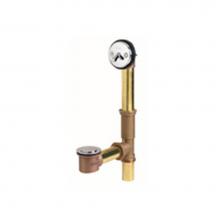Gerber Plumbing G004180888 - Gerber Classics Pop-up 20 Gauge Drain for Standard Tub with ''Clean out Here''