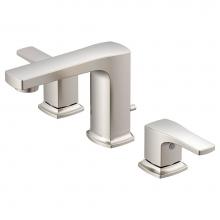 Gerber Plumbing D304170BN - Tribune 2H Widespread Lavatory Faucet w/ 50/50 Pop-Up Drain 1.2gpm Brushed Nickel