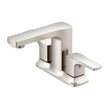 Gerber Plumbing D307070BN - Tribune 2H Centerset Lavatory Faucet w/ 50/50 Pop-Up Drain 1.2gpm Brushed Nickel