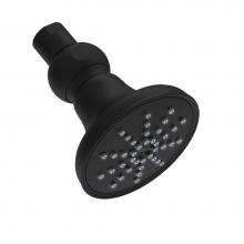 Gerber Plumbing D460052BS - Mono Round 3 1/2'' 1 Function Showerhead 1.75gpm Satin Black