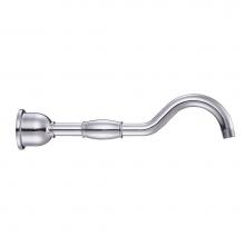 Gerber Plumbing D481376 - 12'' Showerarm w/ Escutcheon Chrome