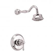 Gerber Plumbing D512657TC - Opulence 1H Shower Only Trim Kit & Treysta Cartridge w/ 5 Function Showerhead 2.0gpm Chrome
