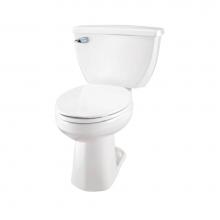 Gerber Plumbing G0020318 - Ultra Flush 1.6gpf ADA EL 12'' RI Combo: GUF21377 Bowl w/ G0028380 Tank White