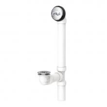 Gerber Plumbing G0041572 - Gerber Classics Schedule 40 PVC Trip Lever Drain for Standard Tub Chrome