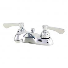 Gerber Plumbing GC444551 - Commercial 2H Centerset Lavatory Faucet W/ Metal Pop-Up Drain 0.5Gpm Chrome