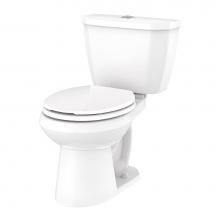 Gerber Plumbing GLF20500 - Viper 0.8gpf RF 10'' RI Combo: GWS21551 Bowl w/ GLF28595 Tank White