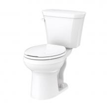 Gerber Plumbing GWS31502 - Viper 1.28gpf 12'' RI RF Combo: GVP31552 Bowl w/ GWS38590 Tank White