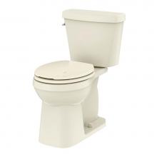 Gerber Plumbing GWS2080009 - Elite 1.28gpf Simple CT ADA RF 10'' RI Combo: GAB2185209 Bowl w/ GAH2889509 Tank Biscuit