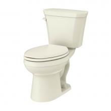 Gerber Plumbing GWS3151209 - Viper 1.28gpf 12'' RI EL Combo: GVP3156209 Bowl w/ GWS3859009 Tank Biscuit