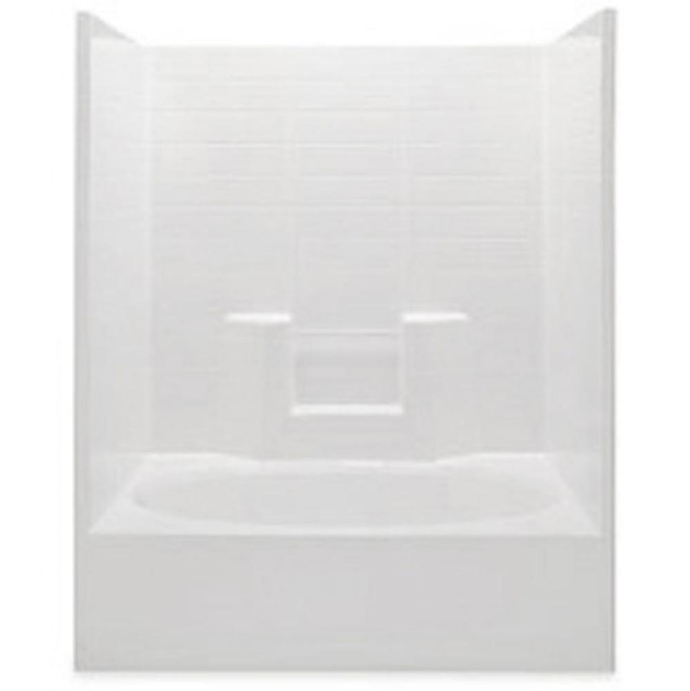 Gelcoat Textured Tile Tub-Shwr