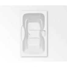 Aquatic AC003267-FC-HSO-WH - Jackson 7242C Drop-in Bathtub