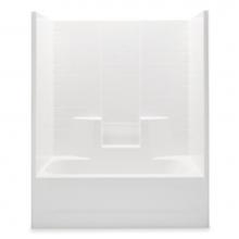 Aquatic 2603CTWR-WH - Gelcoat Textured Tile Tub-Shwr