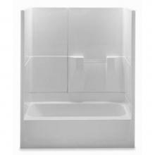 Aquatic 2603TRIOSCL-WH - 3-Pc Gelcoat Supercore Tub-Shwr