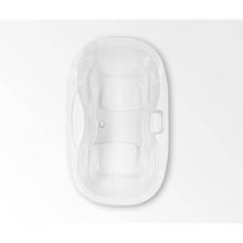 Aquatic AC003247-FC-HSO-WH - Fullerton 7042C Drop-in Bathtub