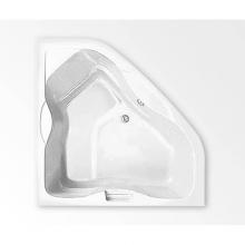 Aquatic AC003303-FC-TO-WH - Portland 6060 Corner Bathtub