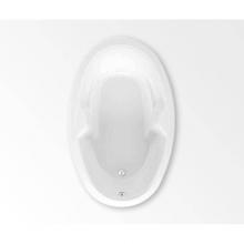 Aquatic AC003307-UNI-HSO-WH - Reina 6038 Drop-in Bathtub