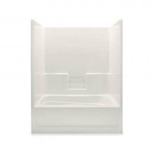 Aquatic AC003683-R-WPV-BI - 6042ST One-Piece Tub Shower