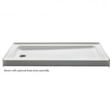 Aquatic 6032ABR-WH - Acrylic Shower Pan