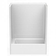 Aquatic 6036STTR-WH - 6036STTR-WH Plumbing Tub Enclosures
