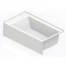 Aquatic 6636SMINML-WH - 6636SMINML-WH Plumbing Soaking Tubs