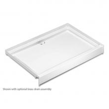 Aquatic 7248MPAN-WH - Acrylic Shwr Pan