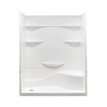 Aquatic AC003530-R-000-WH - 160304PS Alcove Shower