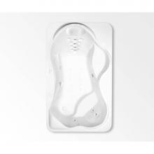 Aquatic AC003264-UNI-AWI-WH - Infinity 6 Drop-in Bathtub