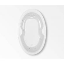 Aquatic AC003311-UNI-WPE-WH - San Simeon Drop-in Bathtub
