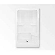 Aquatic AC003572-L-000-WH - 48ACS Alcove Shower