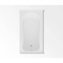 Aquatic AC003237-R-TO-WH - Dossi 32 Elements Alcove Bathtub