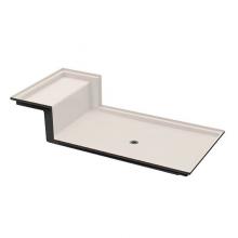 Aquatic AC003636-000-WH - 9648SPAN Shower Base