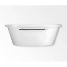 Aquatic AC003253-FC-TO-WH - Hanna 7240CF Freestanding Bathtub