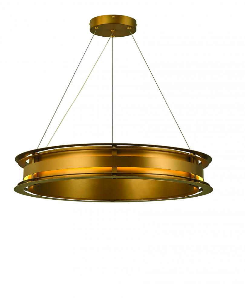Antique Gold Bristol Dining Chandelier