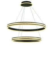Thumprints T1052-BK - Black Aurora Dining Chandelier