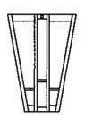 Arroyo Craftsman AS-8GW-S - 8" asheville sconce