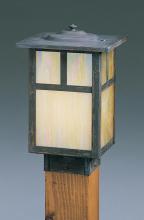 Arroyo Craftsman MPC-7ECS-BK - 7" mission square post cap without overlay (empty)