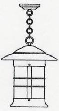 Arroyo Craftsman NH-14F-P - 14" newport pendant