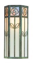 Arroyo Craftsman SCW-16TN-P - 16" saint clair flush wall mount