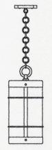 Arroyo Craftsman VH-11NRF-RB - 11" valencia pendant no roof