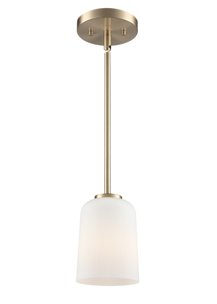 Laphia 5&#34; Wide 1-Light Pendant - Modern Gold