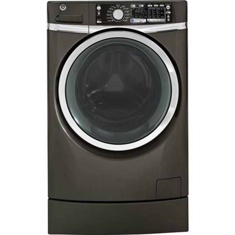 GE&#xae; ENERGY STAR&#xae; 4.8 DOE cu. ft. capacity RightHeight? Design Front Load