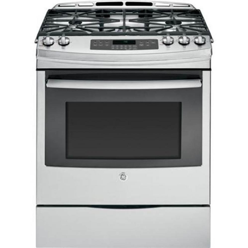 GE&#xae; 30&apos;&apos; Slide-In Front Control Gas