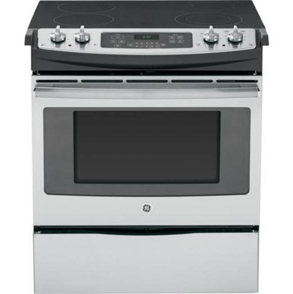 GE&#xae; 30&apos;&apos; Slide-In Front Control Electric