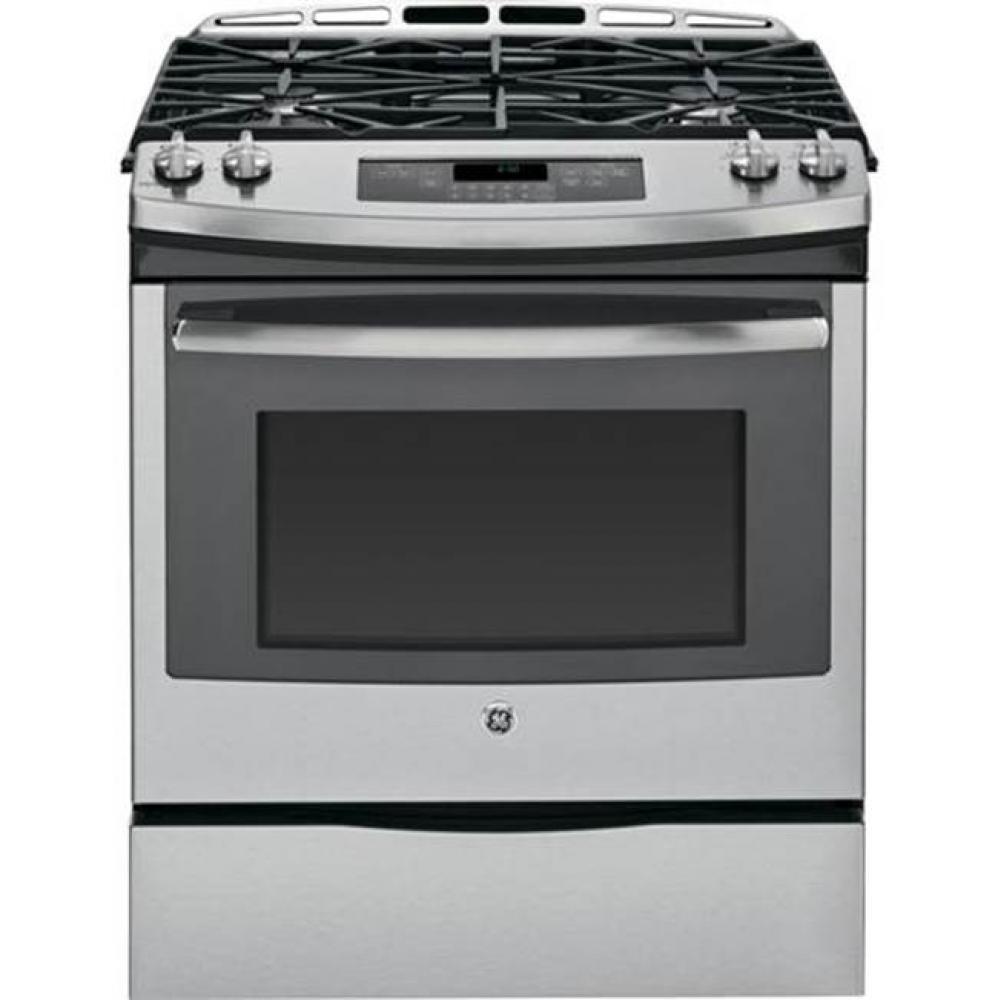 GE&#xae; 30&apos;&apos; Slide-In Front Control Gas