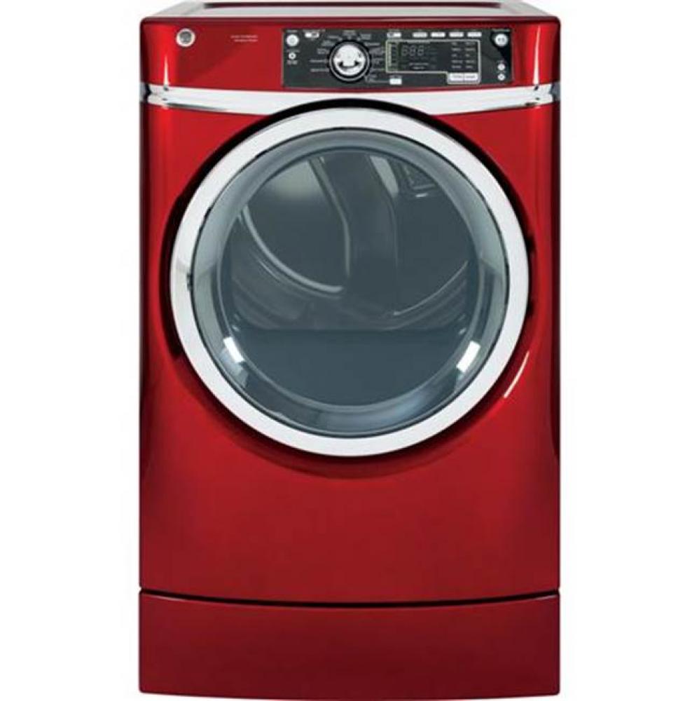 GE&#xae; 8.3 cu. ft. capacity RightHeight? Design Front Load electric dryer with