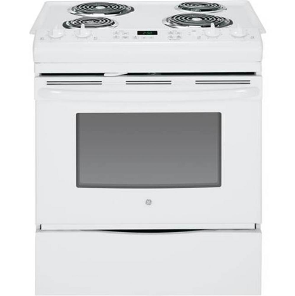 GE&#xae; 30&apos;&apos; Slide-In Front Control Electric